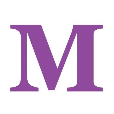 Avalisa Letter - Upper Case 'M' Stretched Wall Art