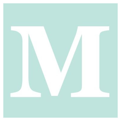 Avalisa Letter - Upper Case 'M' Stretched Wall Art