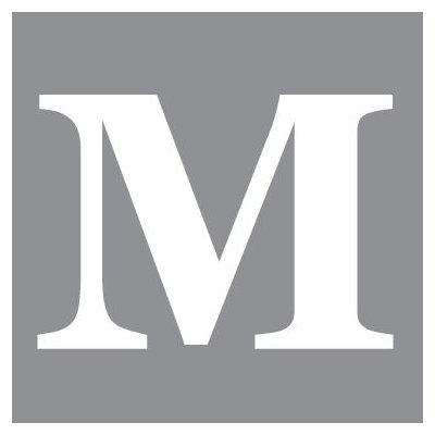 Avalisa Letter - Upper Case 'M' Stretched Wall Art