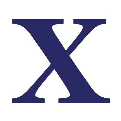 Avalisa Letter - Upper Case 'X' Stretched Wall Art