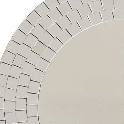 Ashton Sutton Crystals Glass Mosaic Wall Mirror