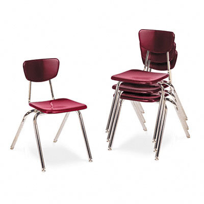 Virco 3000 Series 18" Plastic Classroom Stackable Chair