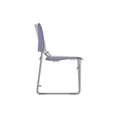 Virco Virtuoso Upholstered Chair without Arms