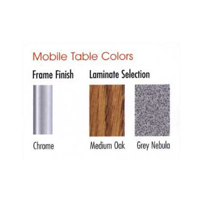 Virco Bench Table with Sure Finish Edge (17"H x 8"L)