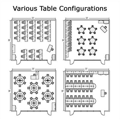 Virco 8700 Series 42" Trapezoidal Computer Table, 42" x 42" x 42" x 84"