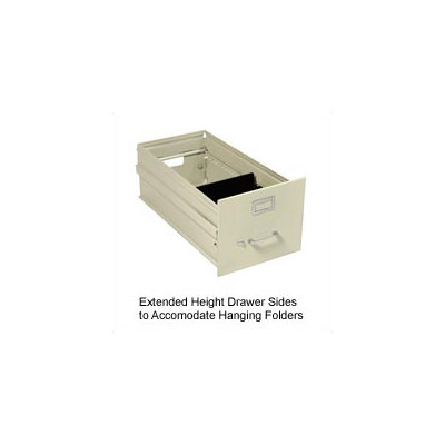 Virco Four-Drawer Vertical Letter File