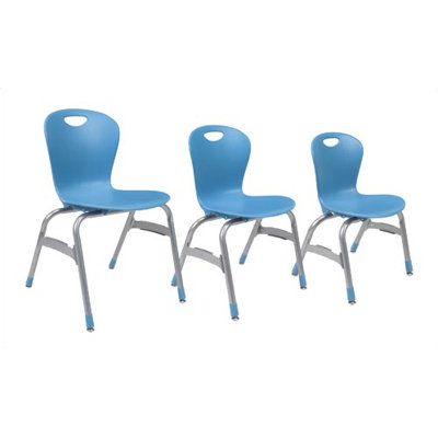 Virco Zuma 15" Plastic Classroom Side Chair