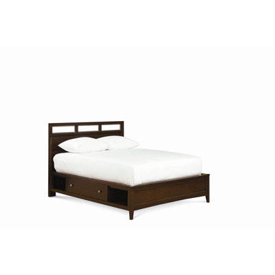 SmartStuff Furniture Free Style Low Profile Storage Bed with Storage Box