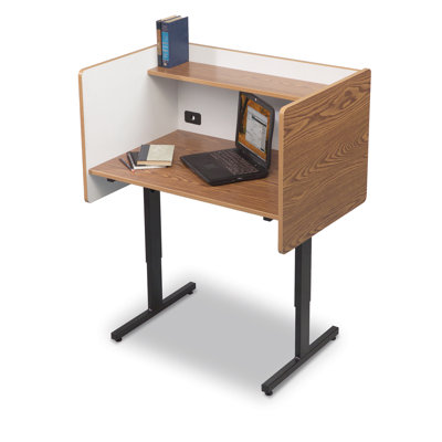 Balt Laminate Study Carrel Desk