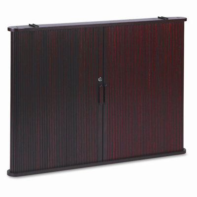 Balt Conference Room Cabinet, Magnetic Dry Erase Board, 44 x 4 x 32, Mahogany