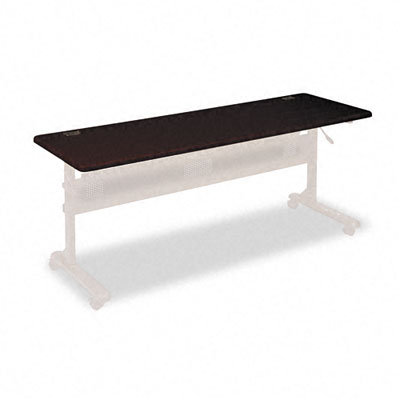 Balt Flipper Training Table, 72w x 24d, Mahogany