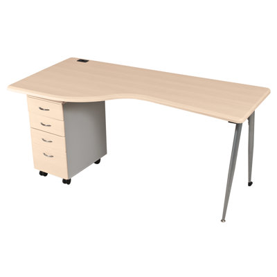 Balt IFlex L-Shape Desk Office Suite