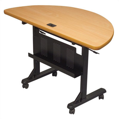 Balt 48" W Half-Round Flipper Table with Optional Seating