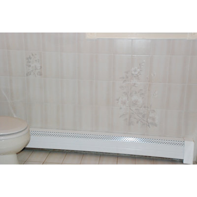 Neat Heat Baseboard Covers Bright White Front Cover
