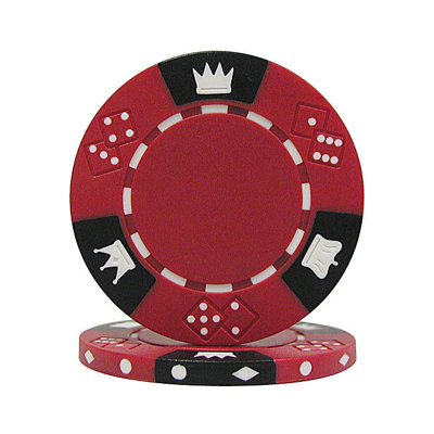 Trademark Global 500 Chip Tri-Color Triple Crown Set with Aluminum Case