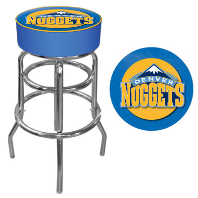 Trademark Global NBA Padded Swivel Bar Stool