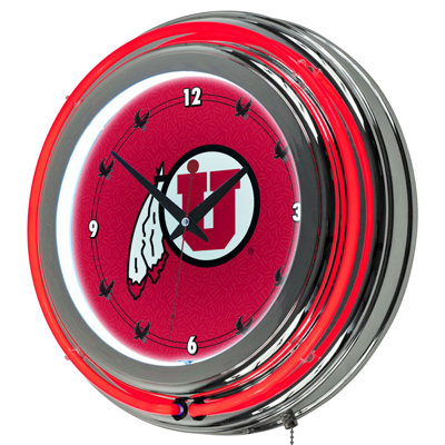 Trademark Global NCAA 14" Neon Clock