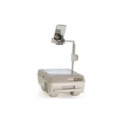 Buhl Portable Open Head Double Lens Overhead Projector (3000 lumens) with Fold Down Arm and Lamp Changer