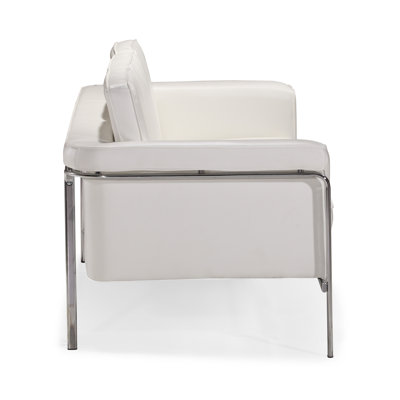 dCOR design Singular Leatherette Sofa