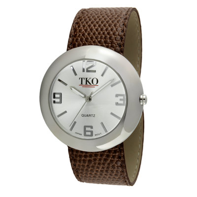 TKO ORLOGI Women's TK616 Leather Slap Watch