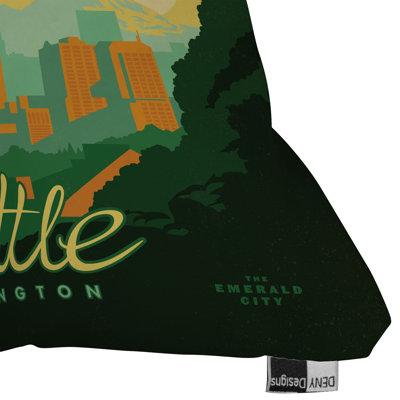 DENY Designs Anderson Design Group Seattle Throw Pillow