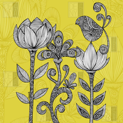 DENY Designs Valentina Ramos Green Garden Shower Curtain