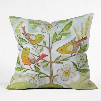 DENY Designs Cori Dantini Community Tree Throw Pillow
