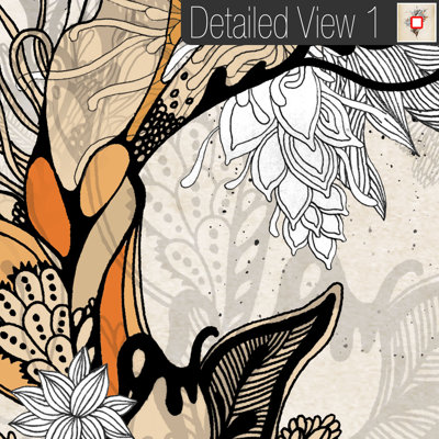 DENY Designs Iveta Abolina Floral 1 Duvet Cover Collection