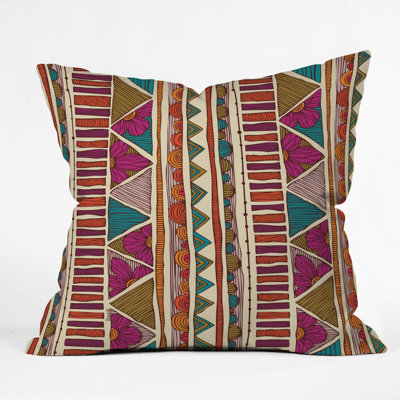 DENY Designs Valentina Ramos Ethnic Stripes Throw Pillow