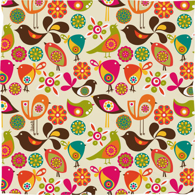 DENY Designs Valentina Ramos Little Birds Duvet Cover