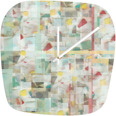 DENY Designs Jacqueline Maldonado Mosaic Modern Clock