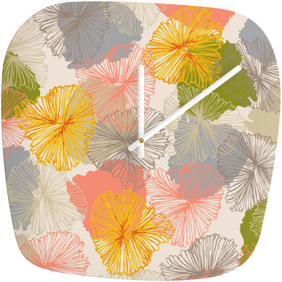 DENY Designs Khristian A Howell Bryant Park 6 Modern Clock