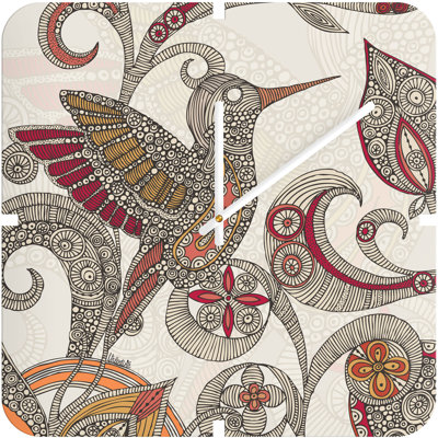 DENY Designs Valentina Ramos Flying Custom Clock