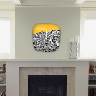 DENY Designs Bird Ave Modern University Clock