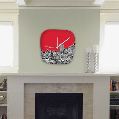 DENY Designs Bird Ave Modern University Clock