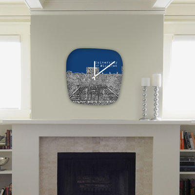DENY Designs Bird Ave Modern University Clock