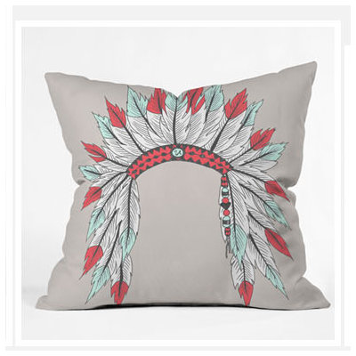 DENY Designs Wesley Bird Dressy Throw Pillow