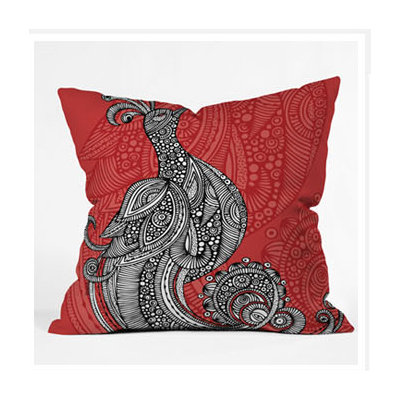 DENY Designs Valentina Ramos The Bird Throw Pillow