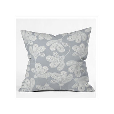 DENY Designs Khristian A Howell Provencal Gray 1 Throw Pillow