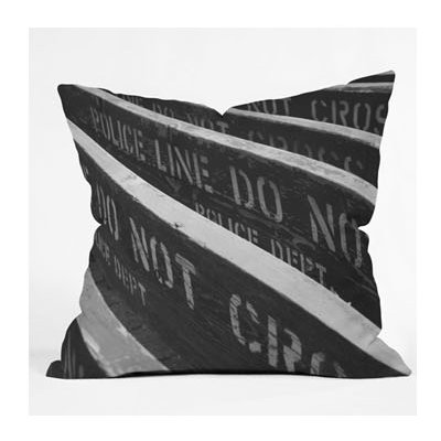 DENY Designs Leonidas Oxby 7 Chances Do Ya Feel Lucky Throw Pillow