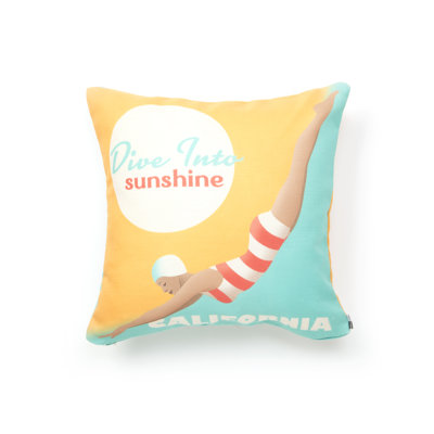 DENY Designs Anderson Design Group Dive California Throw Pillow