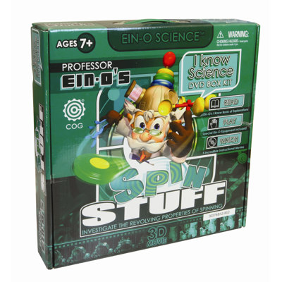 Tedco Toys I Know Science DVD Spin Stuff