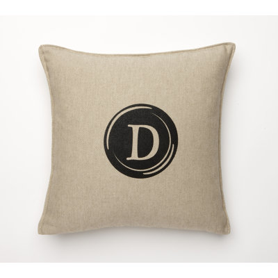 Corona Decor Fine Linen Typewriter Pillow