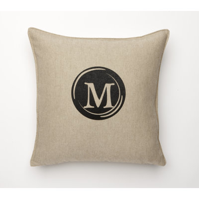 Corona Decor Fine Linen Typewriter Pillow