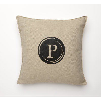 Corona Decor Fine Linen Typewriter Pillow