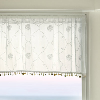 Heritage Lace Beach Trellis Valance