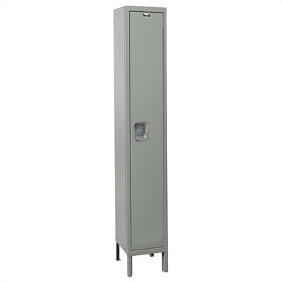 Hallowell Maintenance-Free Quiet Stock Lockers - Single Tier - 1 Section (Assembled)