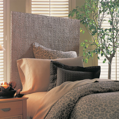 Grass Weave Panel Headboard