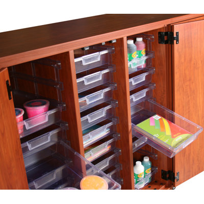 WB Manufacturing 48 Tote Casters Storage Unit