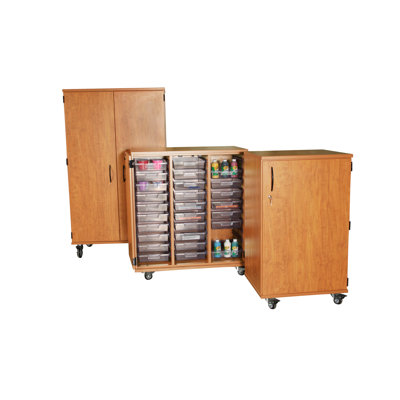 WB Manufacturing 48 Tote Casters Storage Unit